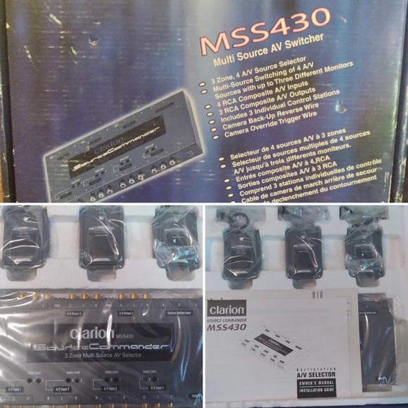 Clarion MSS430 Auto 4 Camera and audio set - Picture 5 of 5